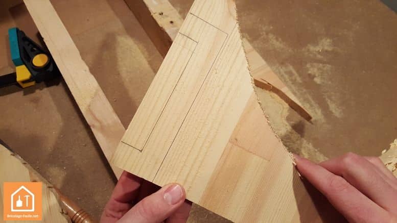  Hacer un escudo de madera-el resto de la tabla 