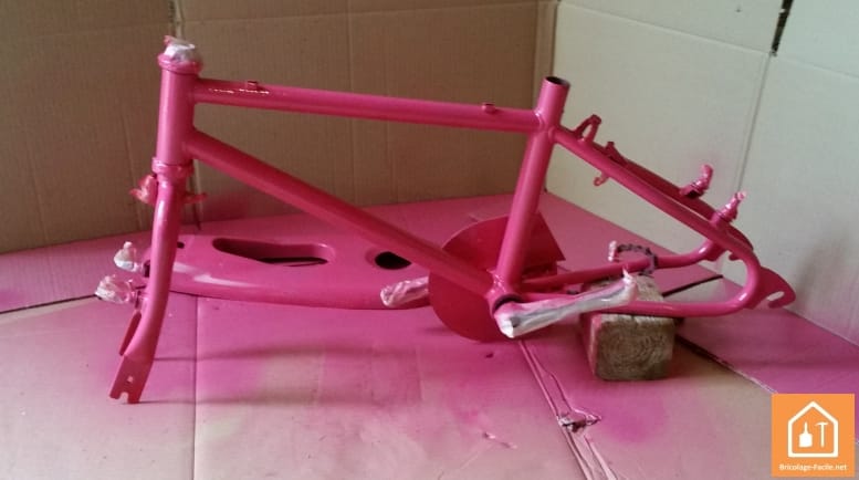  Volver a pintar una bicicleta-aplicación de pintura 
